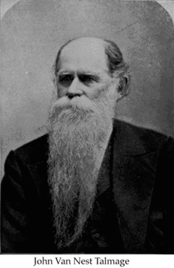 Portrait of Rev. John Van Nest Talmage
